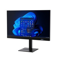 PC Todo en Uno de 23.8 Pulgadas AMD para 5 AIO de Escritorio con Funciones Completas de Juego, Almacenamiento SSD+HDD, Windows 10