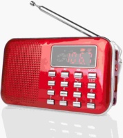 Lecteur audio de textes religieux L-218, radio FM numérique portable de poche, Coran, Bible, Gurbani, haut-parleur MP3, écran LED