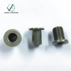 T Type Nut Carbon Steel Welding Furniture Nuts Round Base Screw-In Tee Nut Stainless Steel M6 M8 M10 M12