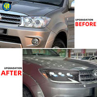 YU GUANG pour Toyota Fortuner 2008-2011 : Phares LED améliorés, accessoires automobiles pour Fortuner 2010