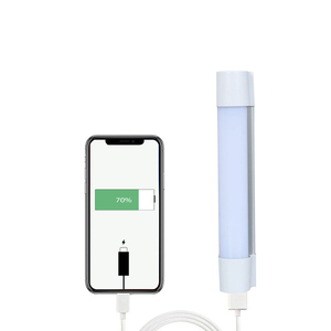 Luz LED de emergencia para acampar de 34CM DC5V USB recargable con opciones de salida débil/media/fuerte/flash/SOS - Product Image 2