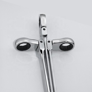 Factory Direct Supply Double-End Open-ended Ratchet Adjustable Wrench Set for Car Repair and Household Hardware <b>Tools</b> Factory Di - Product Image 5