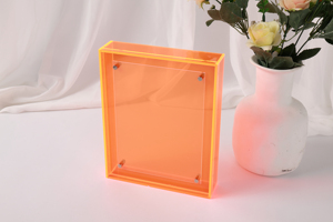 Tùy chỉnh trong suốt <span class=keywords><strong>Acrylic</strong></span> khung ảnh với màn hình hiển thị đứng - Product Image 3