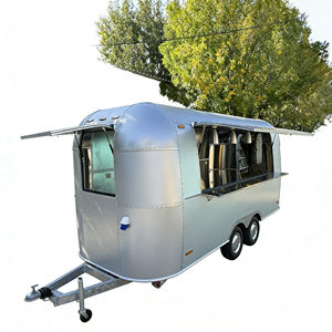 Remolque de Comida Multifuncional Personalizado de Acero Inoxidable y Aluminio de 13 pies, Estilo 2025, para Dulces, Hecho en China - Product Image 4