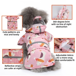 Ropa y Accesorios para Mascotas, Producto para Perros al por Mayor, Sudadera Impermeable Reflectante de Lujo para Perros Dachshund, Abrigo Impermeable - Product Image 3