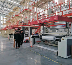 Línea de producción de <span class=keywords><strong>película</strong></span> de soplado de sustrato de <span class=keywords><strong>película</strong></span> protectora coextruida LDPE LLDPE mlldpe EVA de 3 capas - Product Image 4