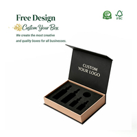Scatola Magnetica di Lusso Personalizzabile con Logo, Scatola Regalo in Cartone Rigido Pieghevole con Laminazione Opaca