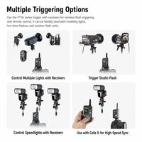 Disparador de Flash para Cámara con Receptor Godox FT16 para Iluminación de Estudio