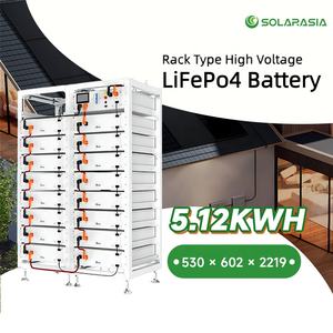 Deye高電圧LiFePO4バッテリーパックBOS G 51.2V 15kWh 20kWh 30kWh 家庭用ソーラーバッテリー蓄電システム - Product Image 2