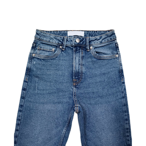 Vente à chaud, mode, design moderne, couleur personnalisée, pantalon jean pour femmes, entreprise de fabrication de produits de haute qualité, vente en gros à bas prix - Product Image 3