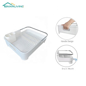 2024 Mới Công Suất Cao Nhà Bếp Món Ăn Khô Giá Với Đồ Dùng Chủ Thép Nhựa Đa-Sử Dụng Tổ Chức Bộ Đồ Ăn Lưu Trữ Hiển Thị - Product Image 4