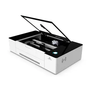 Werkseitige Lieferung G.weike Cloud Small Desktop 50W CO2-Schneidgravur 3D-Laserdrucker