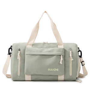 Sac de voyage et de sport coréen léger et décontracté, avec compartiment sec/humide et bandoulière réglable, pour la nuit ou les voyages - Collection Kods - Product Image 3