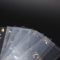 Sac en plastique transparent personnalisé propre scellé sous vide pour l'emballage de qualité alimentaire