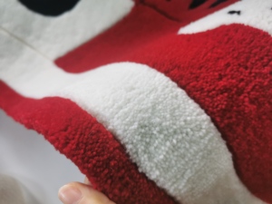 พรมสั่งทำพิเศษ พรมทัฟท์มือ รูปทรงไม่สม่ำเสมอ พรมอนิเมะ พรมหนานุ่มหรูหรา สั่งทำพิเศษ พรมอนิเมะชิ้นเดียว - Product Image 6