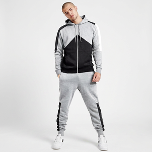 Personalizar conjuntos de pista de moda entrenamiento correr tejido chándal deportes caminar hombres poliéster chándales para senderismo - Product Image 1