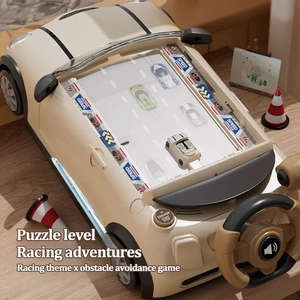 Jouets d'aventure de course automobile de simulation avec musique, lumière, volant de direction - Product Image 4