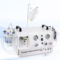 Appareil de microdermabrasion au diamant, machine d'hydrodermabrasion, machine de peeling aqua, jet d'oxygène, aqua peel pour salons de beauté