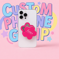 Support magnétique résistant aux rayures et aux chutes, en ABS, design Squishy Kawaii Sadu, pour téléphone portable
