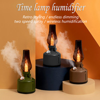 Lampe à kérosène rétro avec fonction de charge USB pour une utilisation dans le salon sur le bureau Humidificateur d'aromathérapie portable