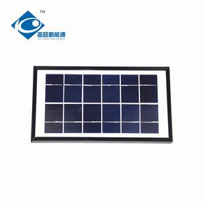 6V 4W aluminum frame high efficiency solar panel for solar panel battery charger ZW-4W-6V-1 high efficiency trina solar panel - Product Image 1