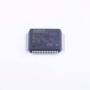 STM32F103RCT6 ARM microprocessor - MCU 32BIT Cortex M3 M3 72MHz 64pins <strong>computer</strong>/laptopchip STM32F103RCT electrical <strong>components</strong> - Product Image 1
