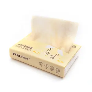 100% Virgin Bamboo Pulp Soft Baby Care Extra Soft Baby Dry Facial Tissue Giấy