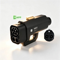 Adaptateur CCS2 vers GBT DC 400A 1000V avec prise en charge de l'application intelligente, mise à niveau OTA et affichage du pourcentage SOC, connecteur EV haute puissance 400 kW pour voitures chinoises