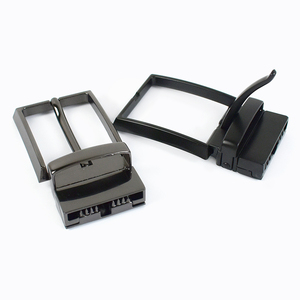 Meetee BD362 33mm Cinto DIY Couro Negócios Casual Vestuário Acessórios Decorativos <span class=keywords><strong>Rotating</strong></span> Tail Clip Alloy <span class=keywords><strong>Belt</strong></span> Buckle - Product Image 6