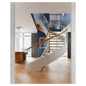 Conception rapide élégante d'<span class=keywords><strong>escalier</strong></span> incurvé par Prima <span class=keywords><strong>avec</strong></span> des options faites sur commande <span class=keywords><strong>de</strong></span> rayon pour l'<span class=keywords><strong>escalier</strong></span> grand d'entrées - Product Image 5