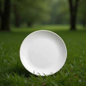 Piatto Piatto Fineline 12 Cm in Ceramica Bianca per Servizio da Tavola - Product Image 3