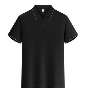 Camisa POLO Personalizada para Hombre con Logotipo Bordado, Uniforme Personalizado de Alta Calidad con Patrón Sólido, Tejido Transpirable de Punto - Product Image 1