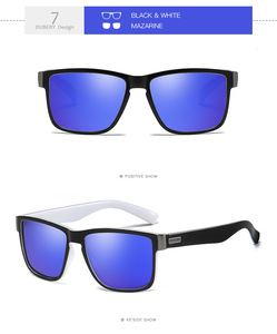 Lunettes de <span class=keywords><strong>soleil</strong></span> polarisées UV400 Dubery D518 pour hommes, pour la conduite et les sports de plein air - Product Image 4