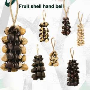 Campanas de Viento de Madera y Conchas Naturales para Sanación Musical, Accesorios para Instrumentos Musicales, Marca OEM/ODM - Product Image 1