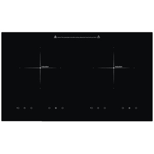 Appareil de cuisine en verre céramique intégré à 2 brûleurs Technologie demi-pont Cuisinière à induction et cuisinière à induction - Product Image 1