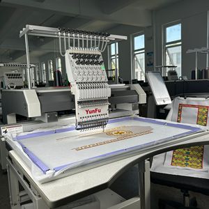 Machine à broder automatique à grande vitesse pour la conception d'AGBADA, meilleur prix pour usage domestique, nouvelle, 1200 tr/min - Product Image 1