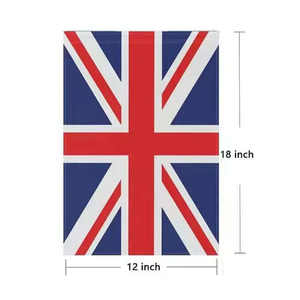 Bandera de Jardín para Celebraciones, 12x18 Pulgadas, Bandera Británica Patriótica Nacional del Reino Unido para Decoración de Exteriores - Product Image 2