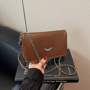 Sac à main vintage pour femme, nouveau style 2026, mini sac bandoulière polyvalent à chaîne, petit sac carré à l'épaule - Product Image 1