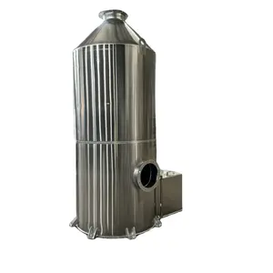 Industrial 316L stainless steel acid mist scrubber smoke filter spray tower