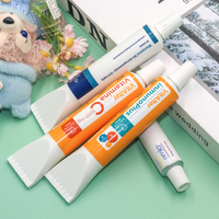 Stylo surligneur en forme de dentifrice, motif personnalisé fluorescent, multicolore, design fantaisie, pour promotion, bureau, école