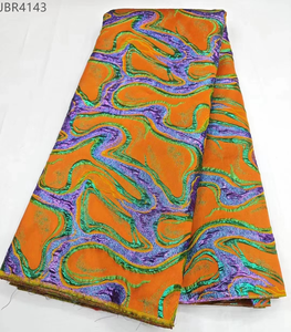 Broderie africaine brocart dentelle tissu français Jacquard tissu français robe brocart tissu pour femmes mariage <span class=keywords><strong>dorure</strong></span> matériel - Product Image 4
