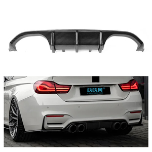 Difusor de Parachoques Trasero Inferior Estilo MP de Fibra de Carbono para <span class=keywords><strong>BMW</strong></span> F80 <span class=keywords><strong>M3</strong></span> F82 F83 M4 <span class=keywords><strong>Competition</strong></span> CS GTS 2014-2020, 51192350697 - Product Image 1