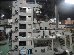 UTR420-5 Đa Màu Quay Nhãn Letterpress Giấy Rơm <span class=keywords><strong>Flexo</strong></span> Máy In, PVC Pet PE PP Sticker In <span class=keywords><strong>Flexo</strong></span> Máy In - Product Image 3