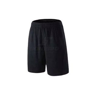 Ensemble de tennis SONISPO pour homme : T-shirt bleu dégradé et short noir, col en V, manches courtes, anti-transpiration, athlétique - Product Image 6