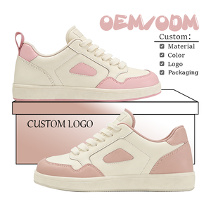 Scarpe Personalizzate OEM/ODM di Alta Qualità con Basso MOQ, Design Originale, Sneaker in Pelle per Uomo, Supporto per Logo Personalizzato - Product Image 1