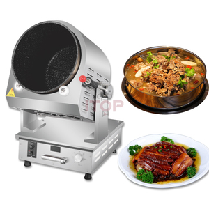 Marmite de cuisson automatique Robot de cuisine Intelligent <span class=keywords><strong>Wok</strong></span> 8000W Kochroboter Restaurant 380V Machine de cuisson à tambour - Product Image 1