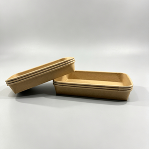 Tazón de Papel al por Mayor de Fábrica, Recubierto de Grado Alimenticio 150GSM-320GSM, Tamaño Personalizado, Resistente al Aceite para Contenedores de Alimentos Desechables - Product Image 1