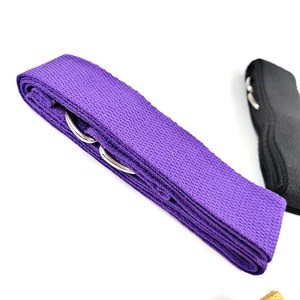 Sangle d'étirement de yoga Xin Ge en polyester et coton avec anneau métallique pour l'entraînement de flexibilité, unisexe - Product Image 3