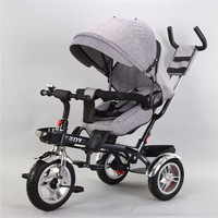 Tricycle 4 en 1 pour enfants, vente en gros, nouvelle tendance, poussette, vélo pour enfants, jouets, tricycle bon marché, 2021