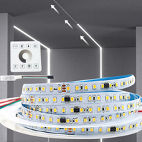 Tira de luz LED digital inteligente SMD2835, luz de marcha direccionable cortable de un solo color, Programa de animación, efecto de tira de luz LED
